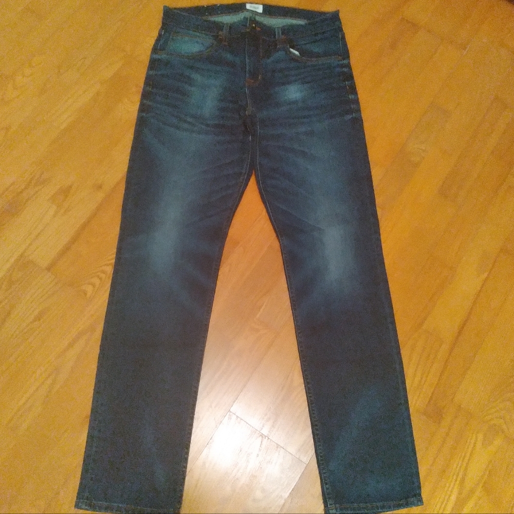 Hudson Jeans‎ Blake Slim Straight Mens Size 34 Blue Denim